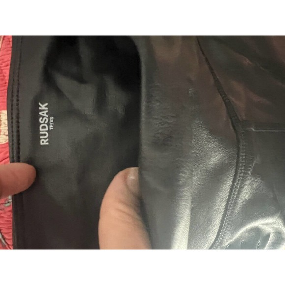 Rudsak Faux leather shorts size XS black - Picture 4 of 5